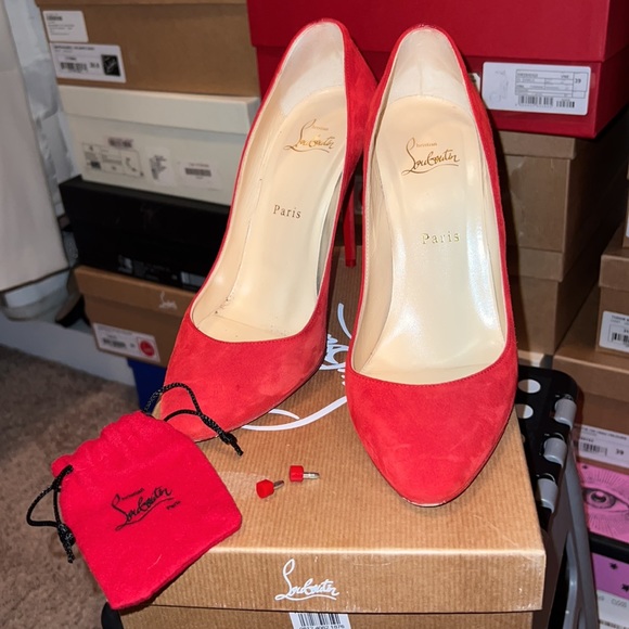 Christian Louboutin Eloise 100 Velours - Picture 7 of 7